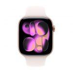 Apple Cinturino Sport rosa fard (46 mm) - S/M