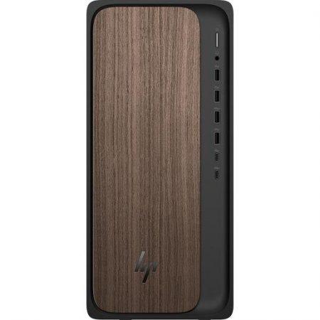 HP OmniDesk M03-0015nl AI Intel Core Ultra 5 225 16 GB DDR5-SDRAM 512 GB SSD Windows 11 Home Tower PC AI PC Nero, Legno