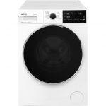 Smeg WDN854SLD lavasciuga Libera installazione Caricamento frontale Bianco
