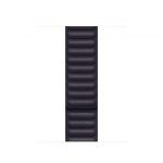Apple Cinturino a maglie in pelle inchiostro (41 mm) - M/L