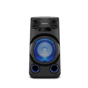 Sony MHC-V13 – Altoparlante Bluetooth All in One con JET BASS BOOSTER, Effetti Luminosi, Lettore CD, USB, Nero - 0,5 W