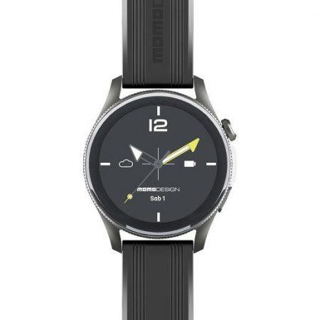 INFO_BTMOMOWATCHRK Cellularline Smartwatch ZERO - Display AMOLED 1.43'' Bluetooth - MOMO DESIGN