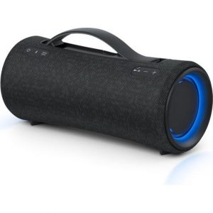 Sony SRS-XG300 – Speaker portatile Bluetooth wireless con suono potente e illuminazione incorporata, adatto per le feste – resistente all’acqua, durata d - 0,3 W