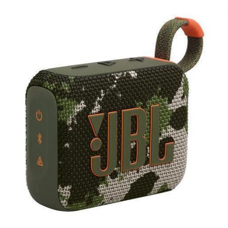 JBL Go 4, Sistema audio portatile waterproof e dustproof, Militare