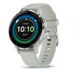Garmin Venu 3S 3,05 cm (1.2'') AMOLED 41 mm Digitale 390 x 390 Pixel Touch screen Grigio, Argento Wi-Fi GPS (satellitare)