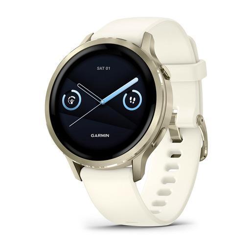 Garmin Venu 4 3,05 cm (1.2'') AMOLED 41 mm Digitale 390 x 390 Pixel Touch screen Oro Wi-Fi GPS (satellitare)