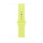 Apple Cinturino Sport giallo neon (46 mm) - S/M