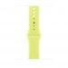 Apple Cinturino Sport giallo neon (46 mm) - S/M