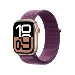 Apple Watch Series 10 Serie 10 GPS + Cellular 42mm Cassa in Alluminio color Oro Rosa con Oro rosa Sport Loop