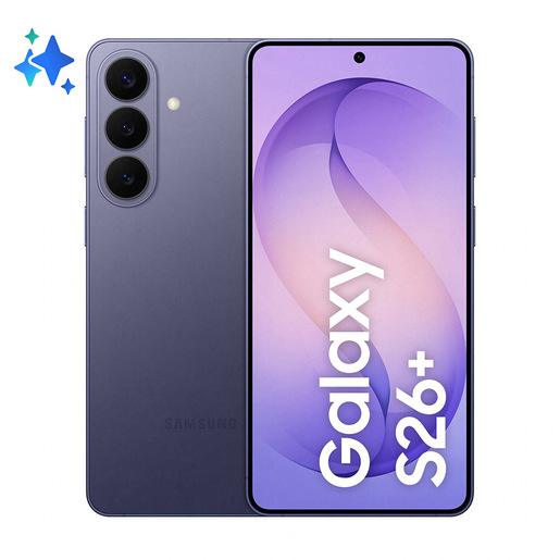 Samsung Galaxy S26+ Smartphone AI, 512GB, Processore avanzato, Assistente Foto, Creative Studio, Camera 50 MP, 4900 mAh, Cobalt Violet