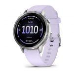Garmin Venu 4 3,05 cm (1.2'') AMOLED 41 mm Digitale 390 x 390 Pixel Touch screen Argento Wi-Fi GPS (satellitare)
