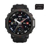 Amazfit T-Rex 3 Pro 3,81 cm (1.5'') AMOLED 48 mm Digitale 480 x 480 Pixel Touch screen Nero Wi-Fi GPS (satellitare)