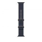 Apple Cinturino Ocean blu navy (49 mm) - Titanio naturale