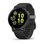 Garmin Vivoactive 5 3,05 cm (1.2'') AMOLED 42 mm Digitale 390 x 390 Pixel Touch screen Nero Wi-Fi GPS (satellitare)