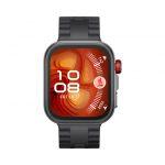 Huawei WATCH FIT 4 Pro, vetro zaffiro, cassa in titanio e cinturino nero. Fino a 10 giorni di autonomia e compatibile con iOS e Android.