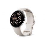 Google Pixel Watch 3 AMOLED 45 mm Digitale Touch screen 4G Argento Wi-Fi GPS (satellitare)