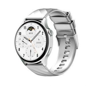 IOPLEE IOPEXTWATCH671GR smartwatch e orologio sportivo 3,63 cm (1.43'') AMOLED Digitale 466 x 466 Pixel Touch screen Argento