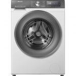 Hisense WD3S1043BW7 lavasciuga Libera installazione Caricamento frontale Bianco