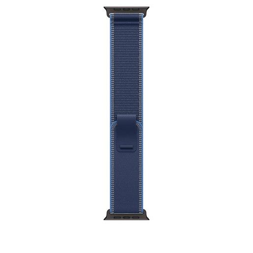 Apple Trail Loop blu/blu acceso (49 mm) - S/M - Titanio nero