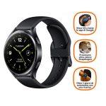Xiaomi Watch 2 3,63 cm (1.43'') AMOLED 46 mm Digitale 466 x 466 Pixel Touch screen Nero Wi-Fi GPS (satellitare)