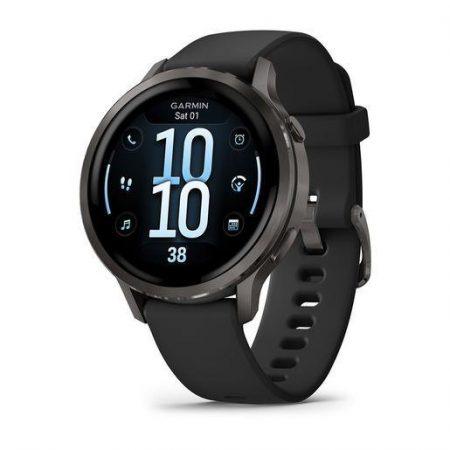 Garmin Venu 4 3,05 cm (1.2'') AMOLED 41 mm Digitale 390 x 390 Pixel Touch screen Nero Wi-Fi GPS (satellitare)