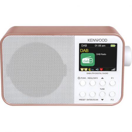 Kenwood CR-M30DAB-R radio Portatile Digitale Rose Gold