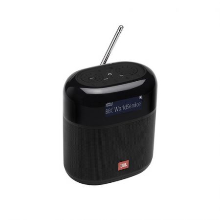 JBL Tuner XL Sistema audio portatile con connettività wireless Bluetooth e radio FM/DAB/DAB+, Nero