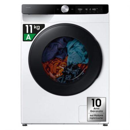 Samsung WD11DG6B85BK lavasciuga Libera installazione Caricamento frontale Bianco