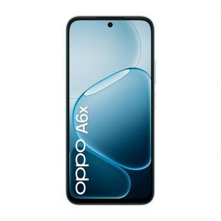 OPPO A6x AI Smartphone, doppia fotocamera 13MP+QVGA, Selfie 5MP, Display 6.75'' 120HZ IPS HD+, 6100mAh, RAM 4GB(Esp1GB/2GB/4GB)+ROM 128GB [Versione Itali