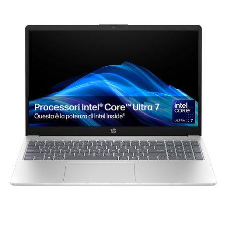 HP 15-fd2017nl Intel Core Ultra 7 255U Computer portatile 39,6 cm (15.6'') Full HD 24 GB DDR5-SDRAM 1 TB SSD Wi-Fi 6 (802.11ax) Windows 11 Home AI PC Arg
