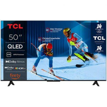 TCL T6C Serie Smart TV QLED 4K 50'' 50T6C, Dolby Vision & Atmos, HDR10+, Fire TV