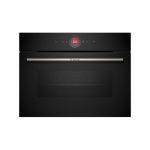 Bosch Serie 8 CBG7341B1 forno 47 L Nero, Acciaio inox