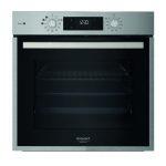 Hotpoint Ariston HAO 458HSU1F X 71 L Nero, Acciaio inox