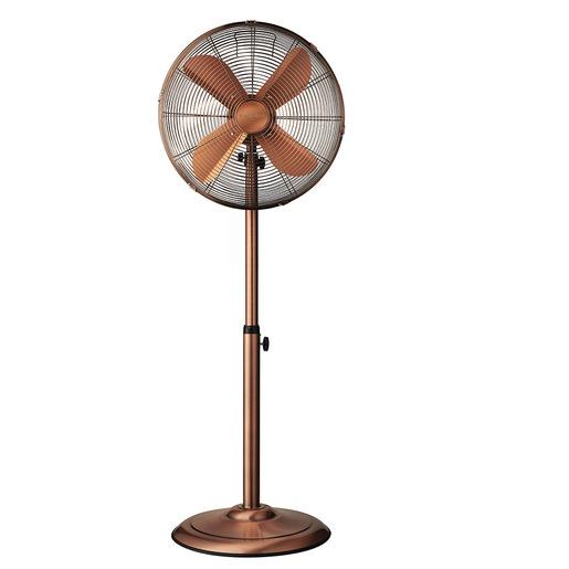 Electroline Ventilatore a piantana 4 pale 40cm bronzato