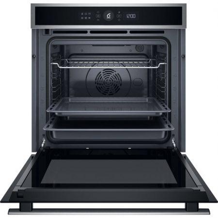 Whirlpool WOI4IS8PM0SXA Forno multifunzione Inox 17 funzioni Pizza310° Cook4 Steam+ classe A+ 73Lt, Pirolisi + Idrolisi Made in Italy