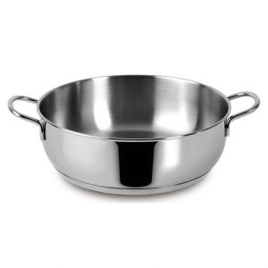 Lagostina Casseruola Semifonda 2 Maniglie Ø Cm 24 – Every - 1,12 kg