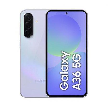 Samsung Galaxy A36 5G, Smartphone con Funzioni intelligenti, Display Super AMOLED 6.7'', 6GB RAM, 128GB, Camera 50MP, Batteria 5.000 mAh, IP67, Awesome L