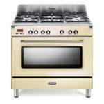 De’Longhi MEM 965 BX ED cucina A Elettrico Gas Beige, Crema