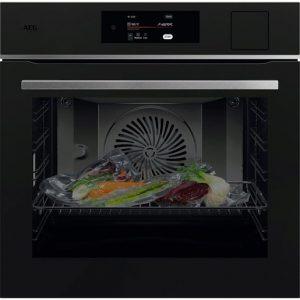 AEG Series 8000 Forno Incasso Steam Pro (100% Vapore, 50% Vapore, 25 %Vapore + Sous Vide) + Wi Fi Classe A++ 60 Cm TP8SB731AT MADE IN EUROPE