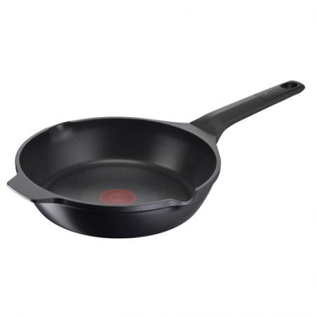 Lagostina Aroma Padella 24 cm, rivestimento antiaderente Titanium Excellence, Indicatore di temperatura, bordo a versare, adatto a tutte le fonti di calo