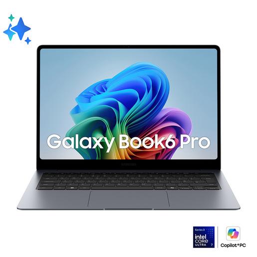 Samsung Galaxy Book6 Pro (14'', Ultra 7 356H, 32GB), Copilot+PC, lntel® Core™ Ultra 7 processor 356H, 1TB, Portatile, Batteria fino a 30 ore*, Design sot