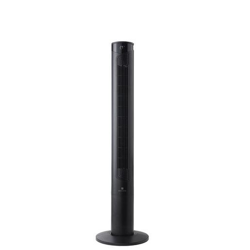 Electroline Ventilatore a torre 116cm ionizzatore telecomando nero