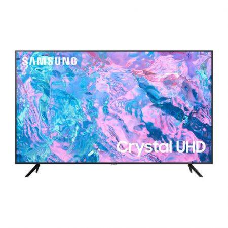 Samsung Series 7 TV UE50CU7170UXZT Crystal UHD 4K, Smart TV 50'' Processore Crystal 4K, OTS Lite, Black 2023