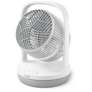 Philips Serie 2000 Ventilatore da tavolo CX2050/00, Flusso d’aria 738 m³/h, Ultra silenzioso 23db