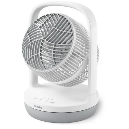 Philips Serie 2000 Ventilatore da tavolo CX2050/00, Flusso d’aria 738 m³/h, Ultra silenzioso 23db