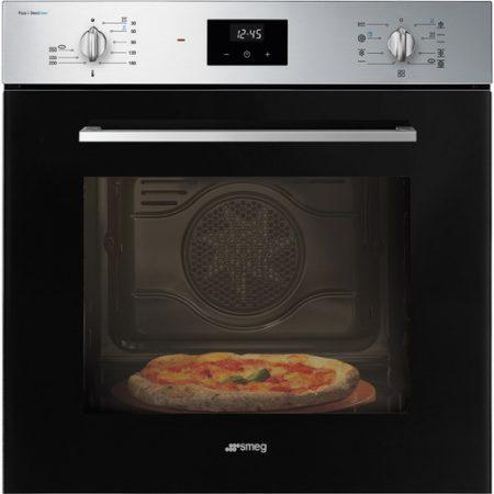 Smeg SF6400S1PZXN forno 65 L Nero, Acciaio satinato Made in Italy