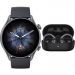 Amazfit GTR 3 Pro + TWS UP 3,68 cm (1.45'') AMOLED 46 mm Digitale 480 x 480 Pixel Touch screen Nero Wi-Fi GPS (satellitare)