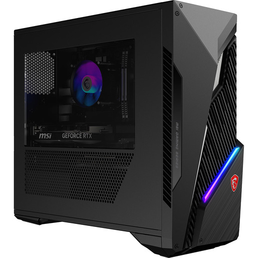 MSI MAG Infinite S3 14NVL5-104EU Intel® Core™ i5 i5-14400F 16 GB DDR5-SDRAM 1 TB SSD NVIDIA GeForce RTX 5060 Windows 11 Home Desktop PC Nero