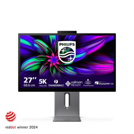 Philips Brilliance 27E3U7903/00 Monitor PC 68,6 cm (27”) 5120 x 2880 Pixel 5K Ultra HD LCD Grigio