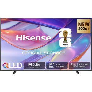 Hisense Smart TV QLED 85” 4K TV 85Q7S, 60Hz, Audio Dolby Atmos, VIDAA OS con 1000+ APP, Dolby Vision IQ, HDR 10+, Game Mode Plus, Bluetooth, Wifi, Alexa